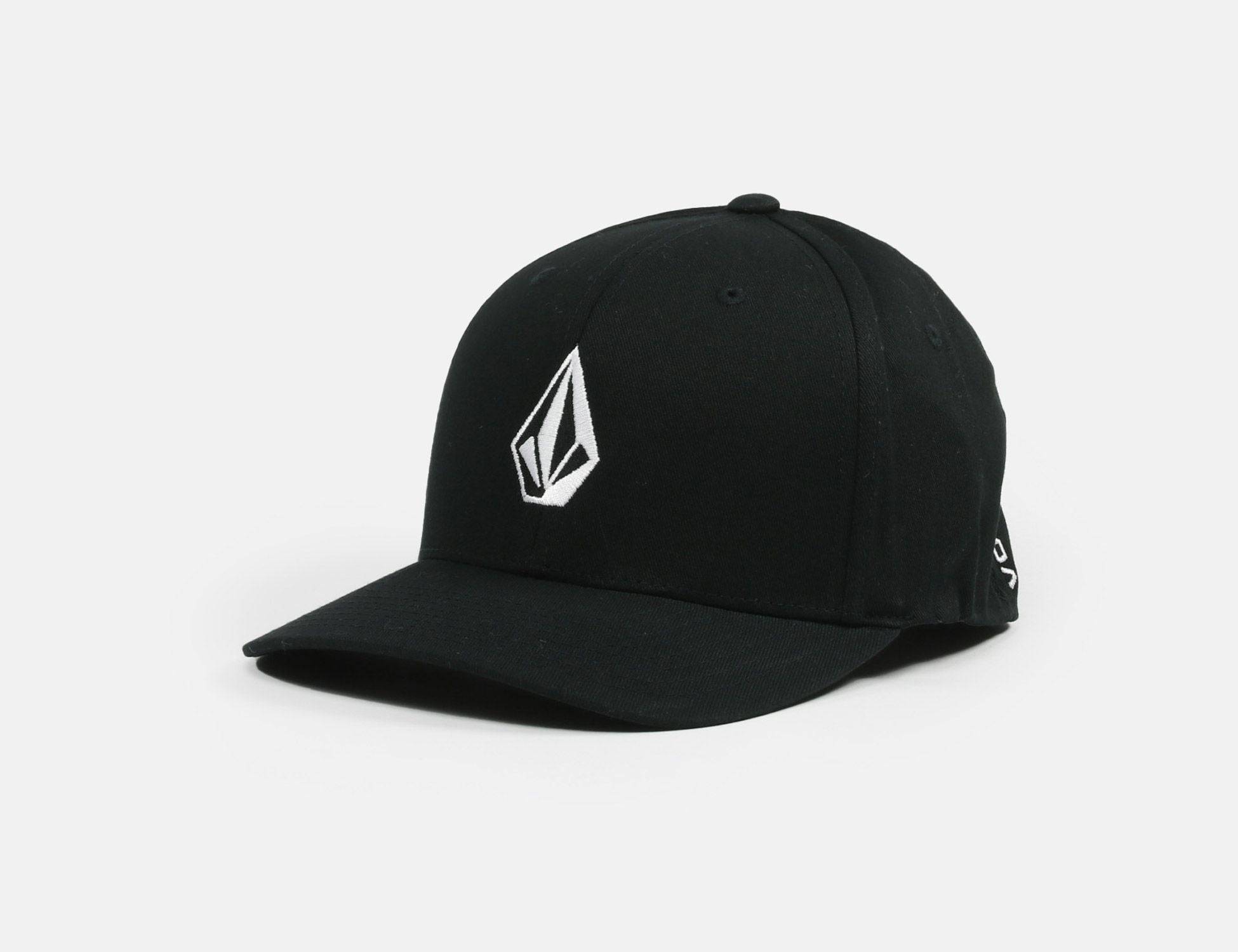 Volcom Full Stone Flexfit Cap - Black Schwarz Bild 1