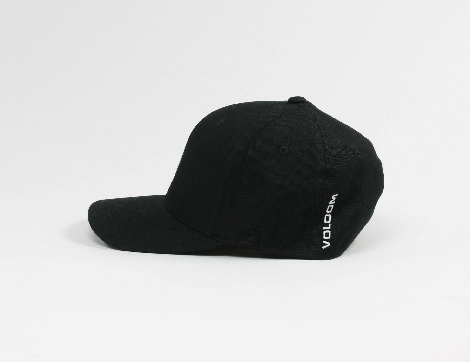 Volcom Full Stone Flexfit Cap - Black Schwarz Bild 2