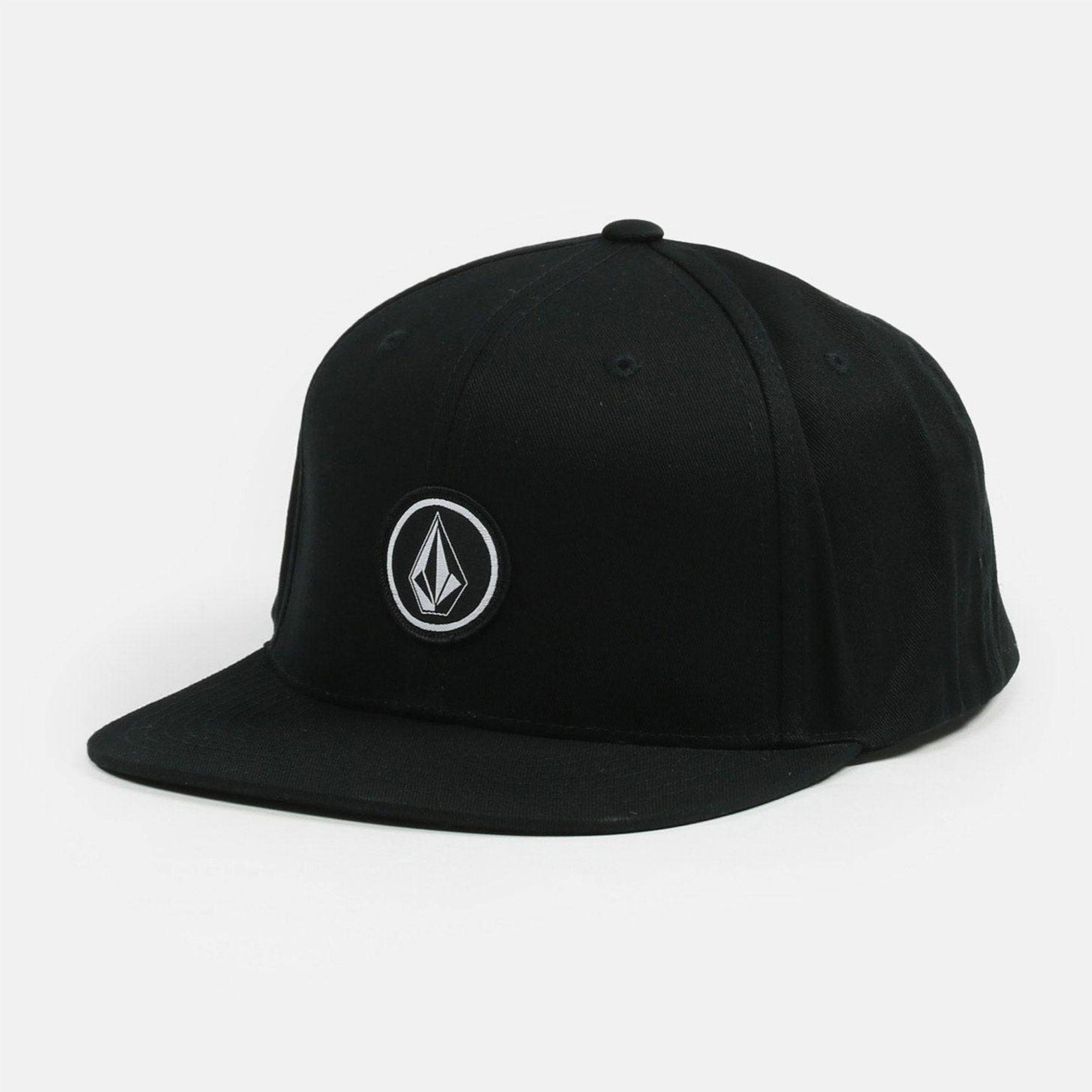 Volcom Quarter Twill Snapback Cap - Black Schwarz Bild 1