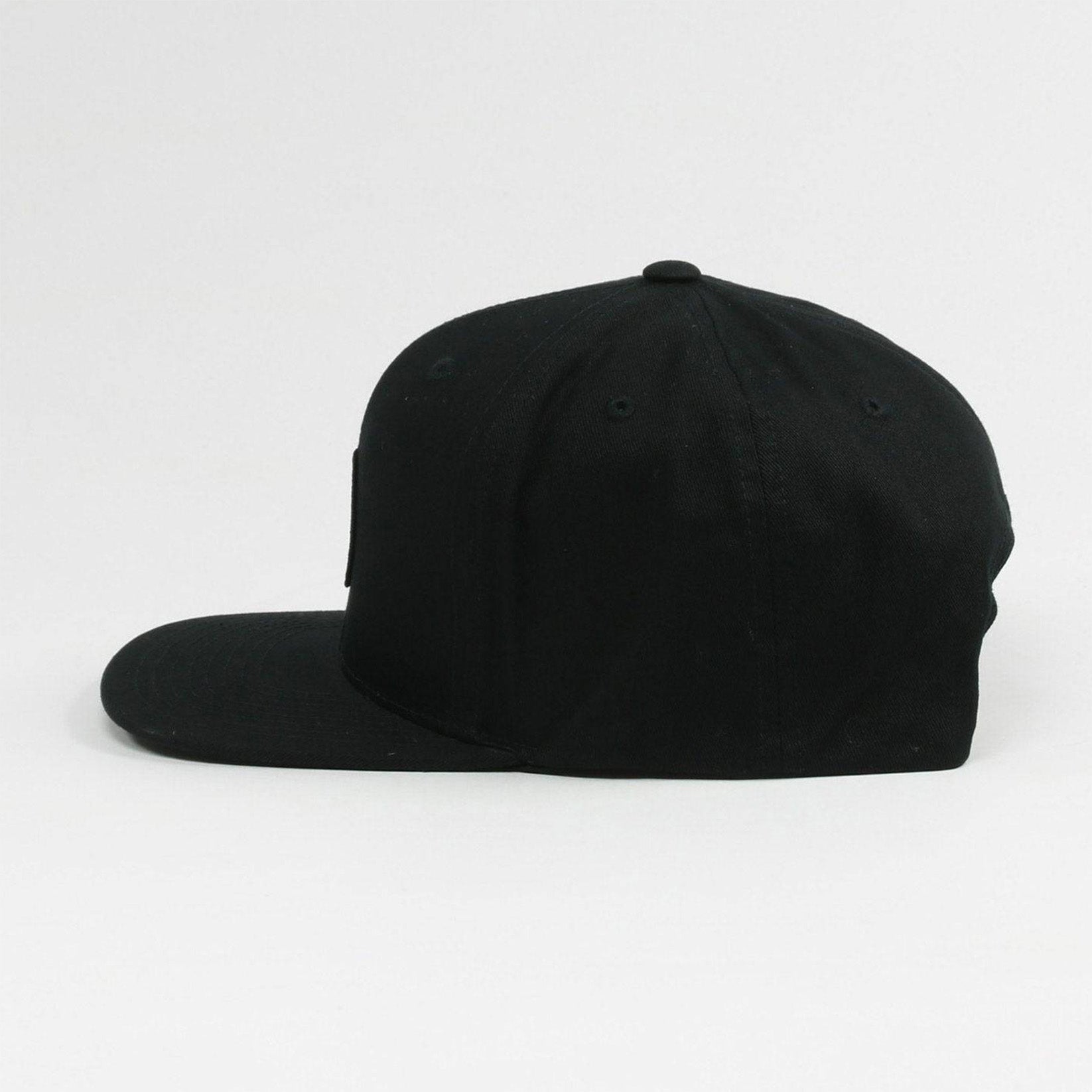 Volcom Quarter Twill Snapback Cap - Black Schwarz Bild 2