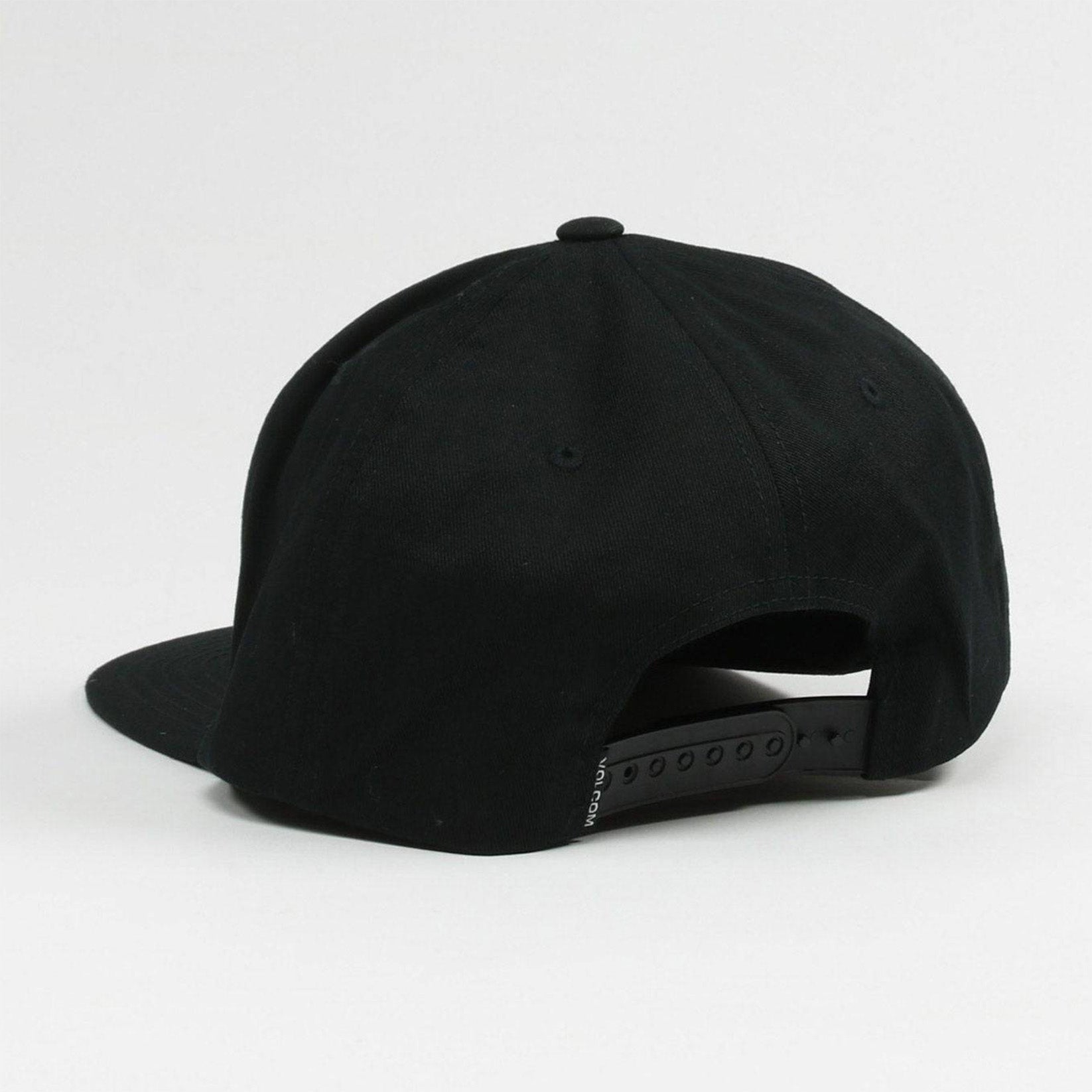 Volcom Quarter Twill Snapback Cap - Black Schwarz Bild 3