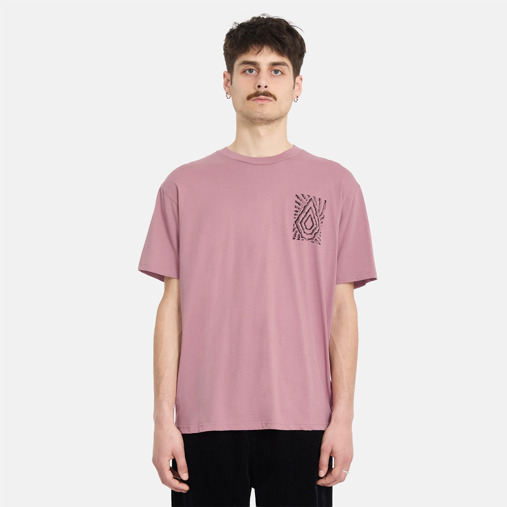 Volcom Radiation T-Shirt - Stone Rose Pink Bild 1