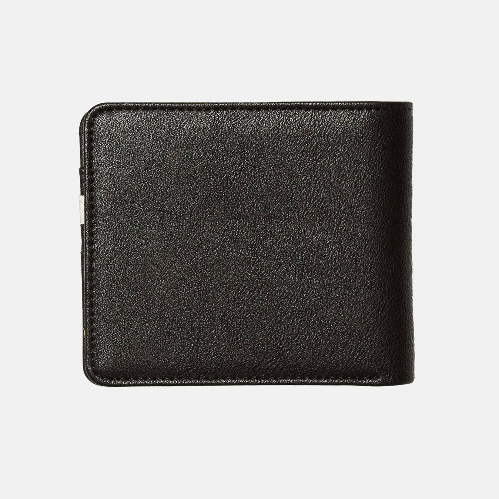 Volcom Slim Stone Large Wallet - Black Schwarz Bild 3