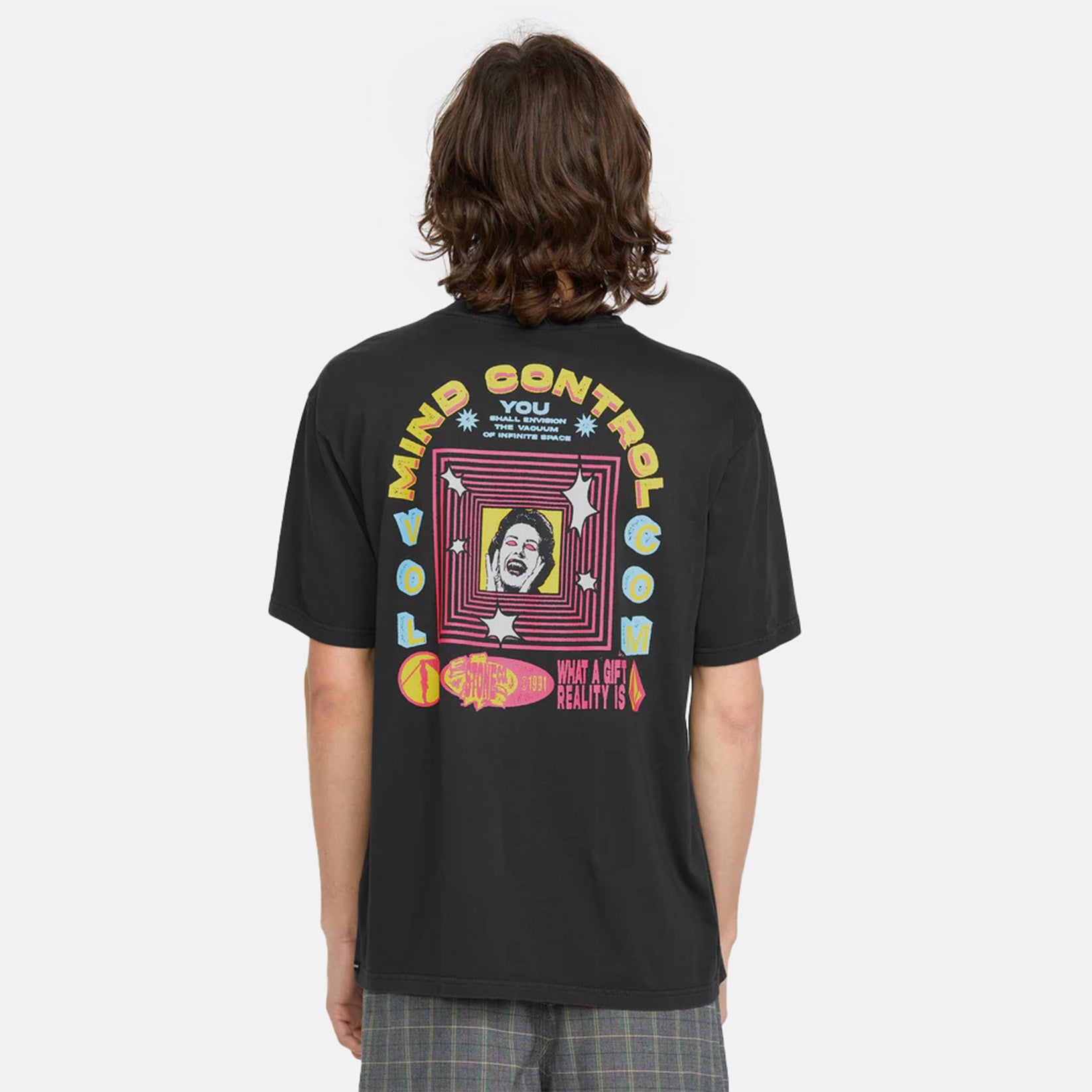 Volcom Space Thing T-Shirt - Stealth Schwarz Bild 1