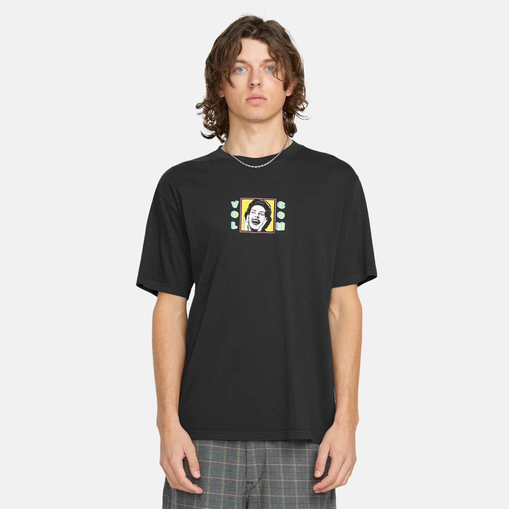 Volcom Space Thing T-Shirt - Stealth Schwarz Bild 2