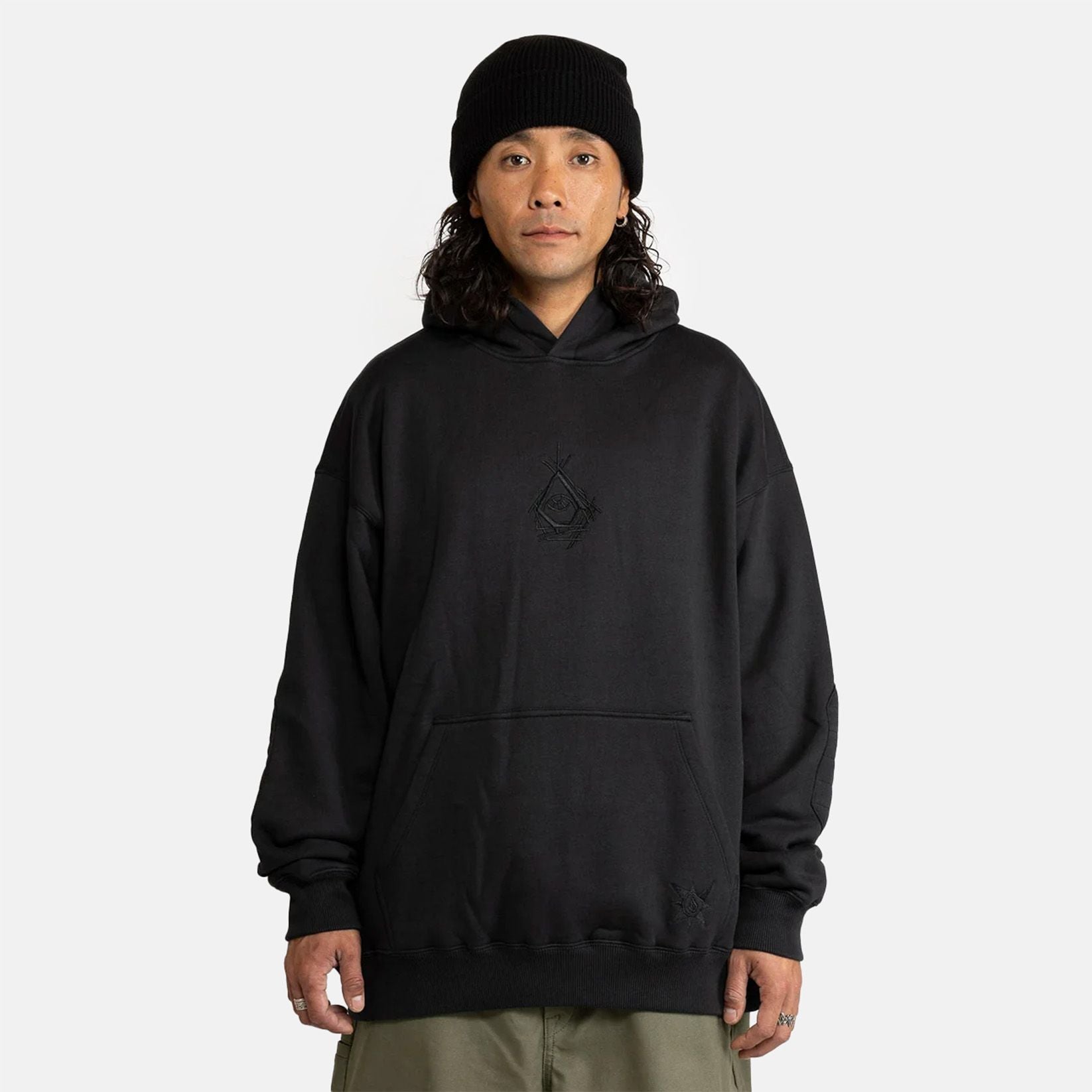 Volcom TT B Iguchi Hoodie - Black Schwarz Bild 1