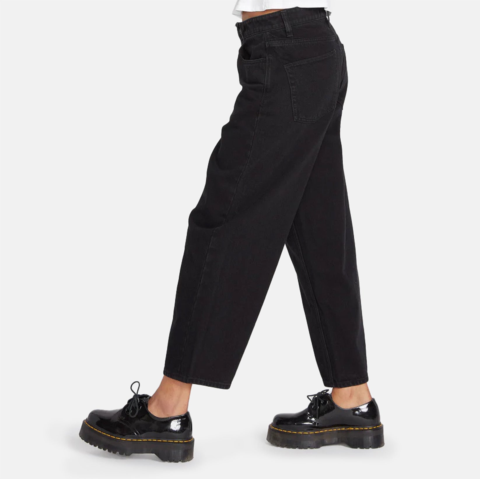 Volcom W´ Wellow Denim Pant - Black Schwarz Bild 3
