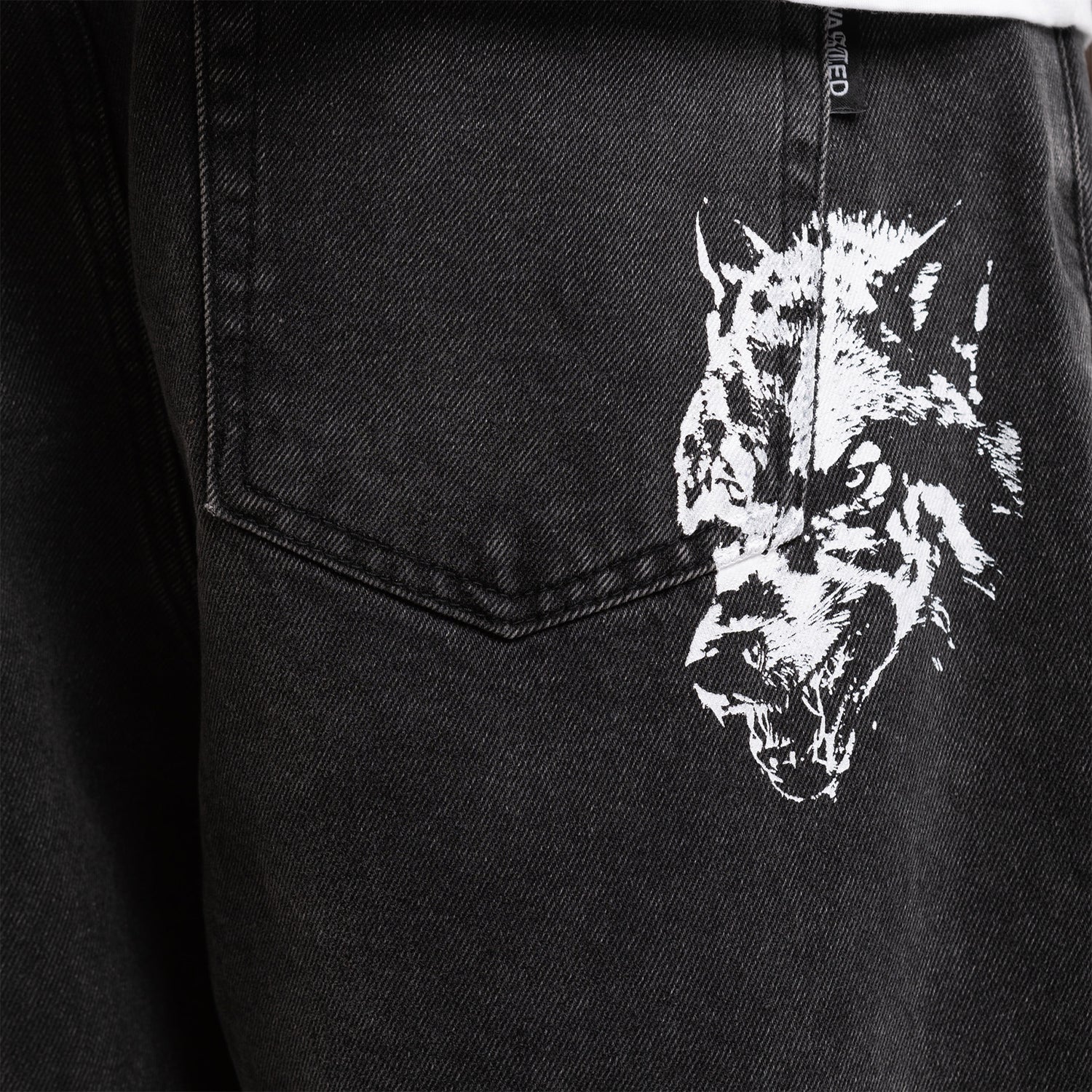 Wasted Paris Varg Casper Pant - Faded Black Schwarz Bild 3