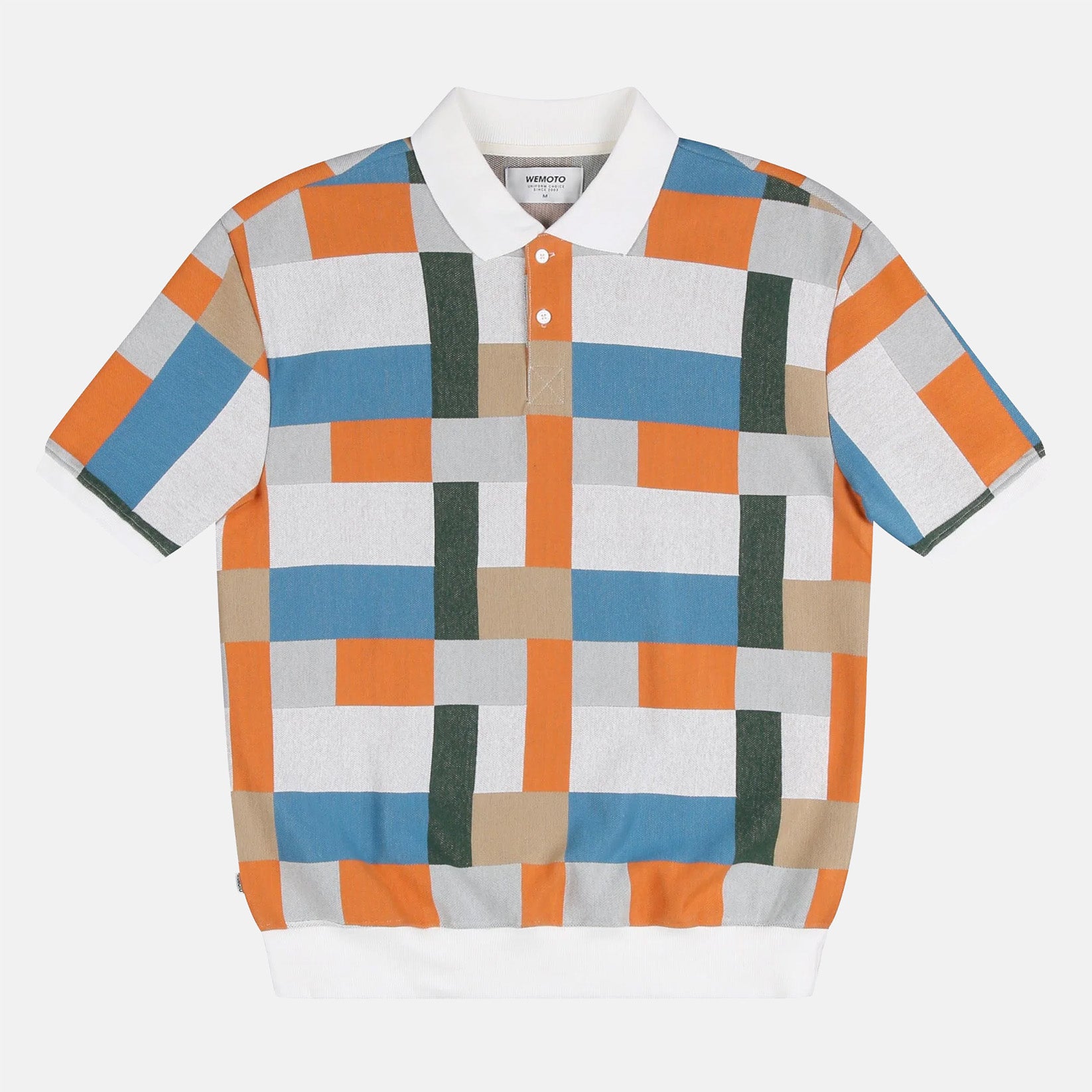 Wemoto Ed Knit Polo - Multicolor Mehrfarbig Bild 1
