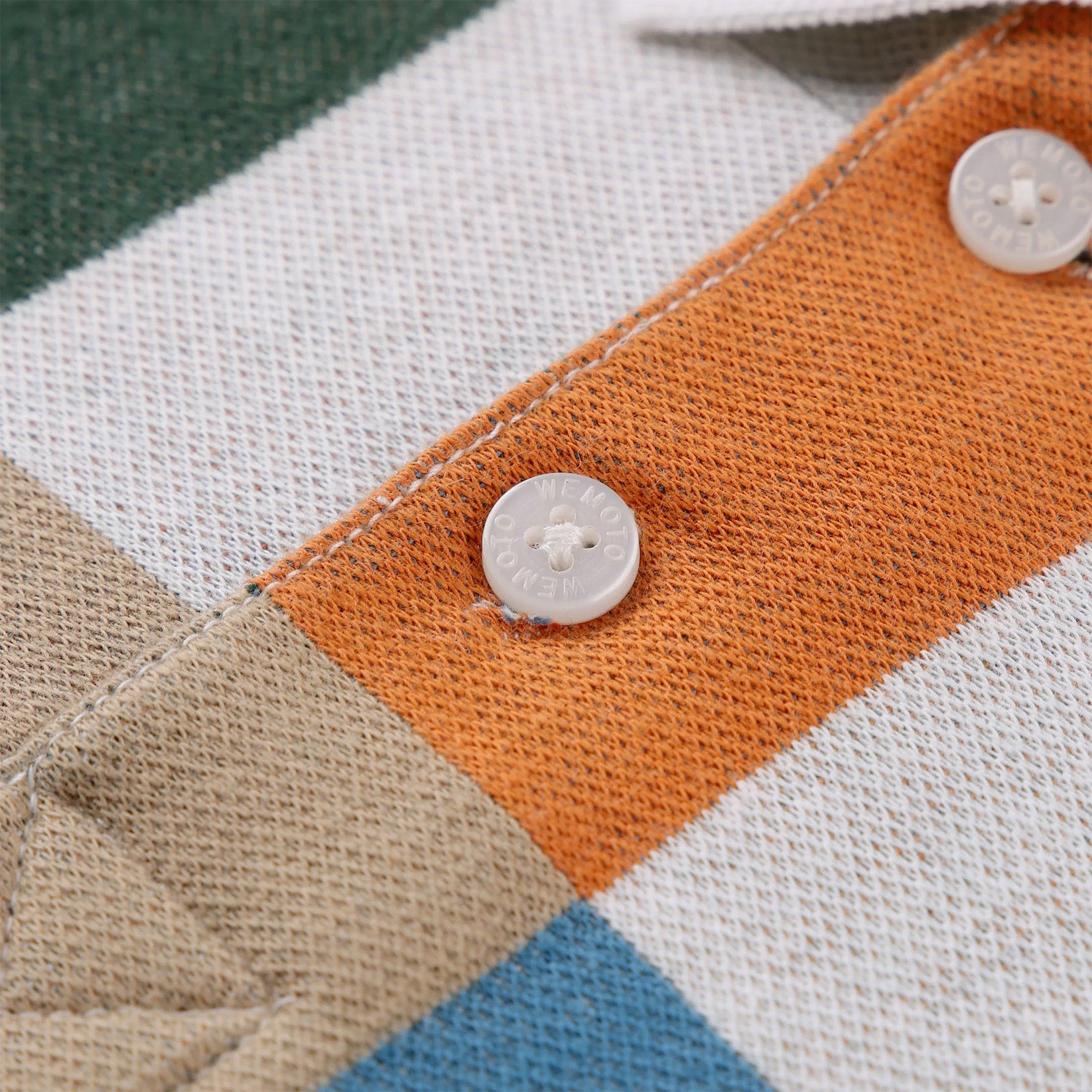 Wemoto Ed Knit Polo - Multicolor Mehrfarbig Bild 2