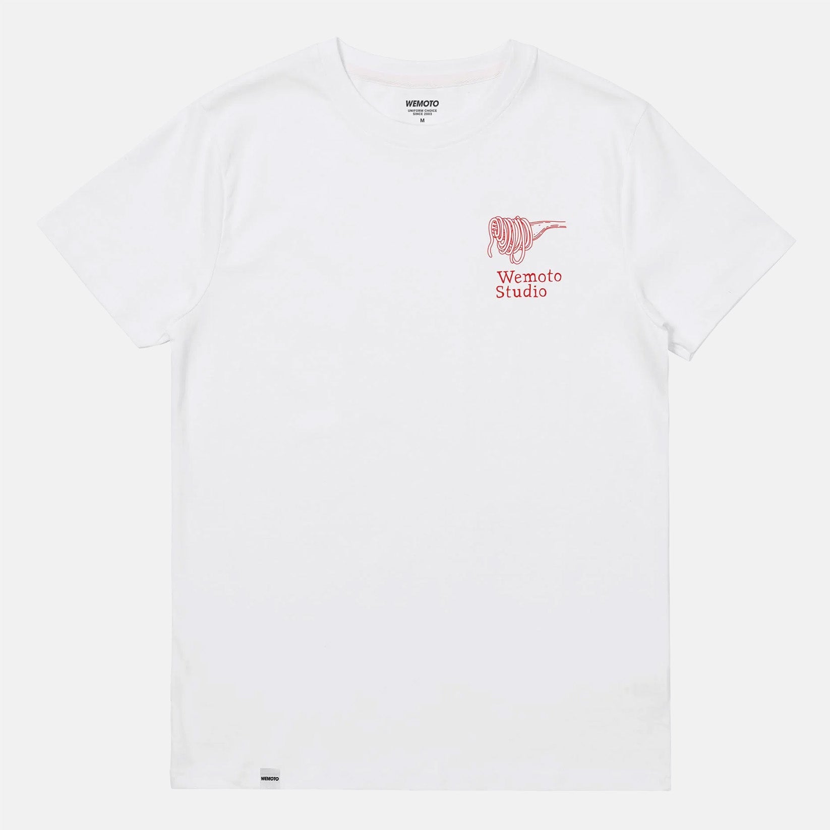 Wemoto Pasta Club T-Shirt - White Weiß Bild 2