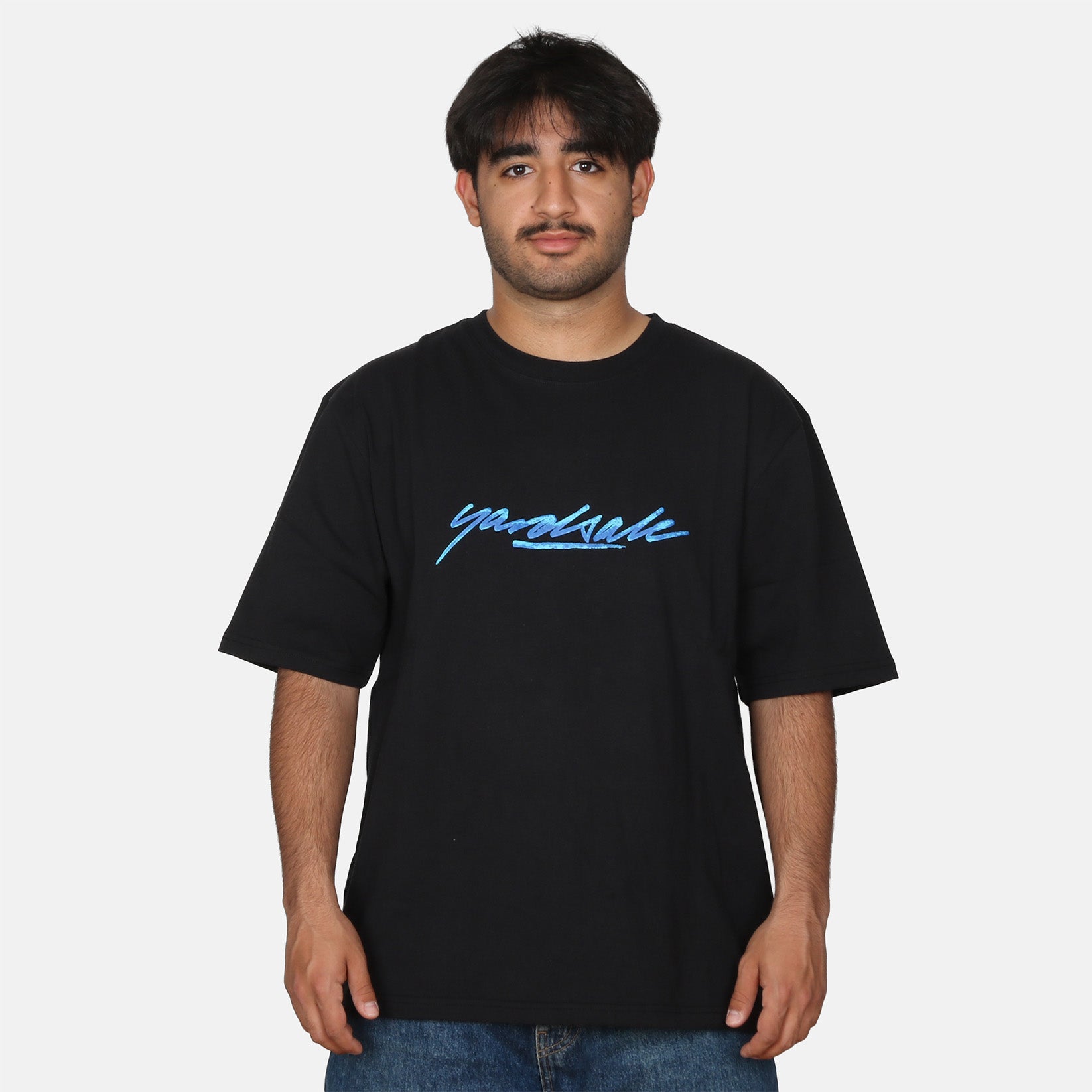 Yardsale Script Sludge T-Shirt - Black Schwarz Bild 1
