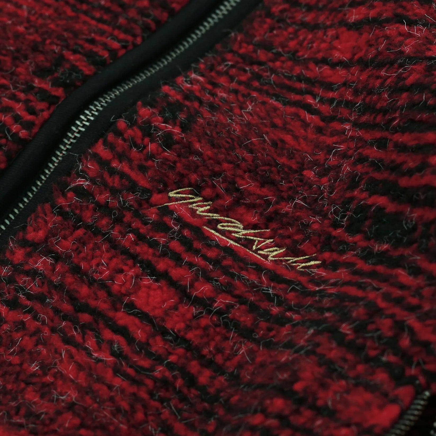 Yardsale Sherpa Fleecejacke - Red Rot Bild 3