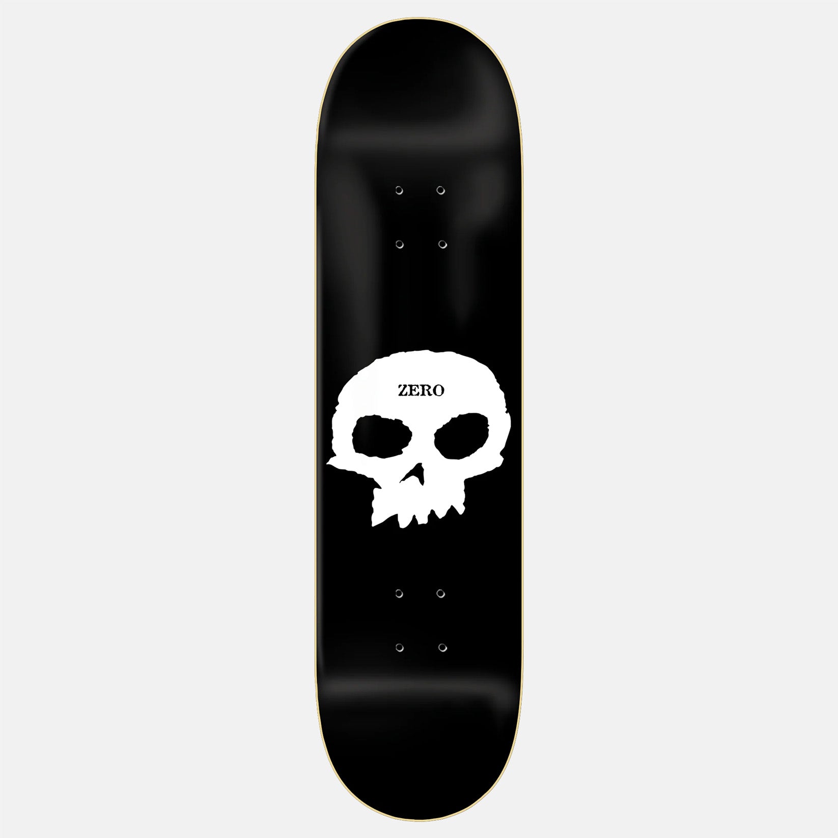 Zero Single Skull 8.25" Deck Schwarz Bild 1