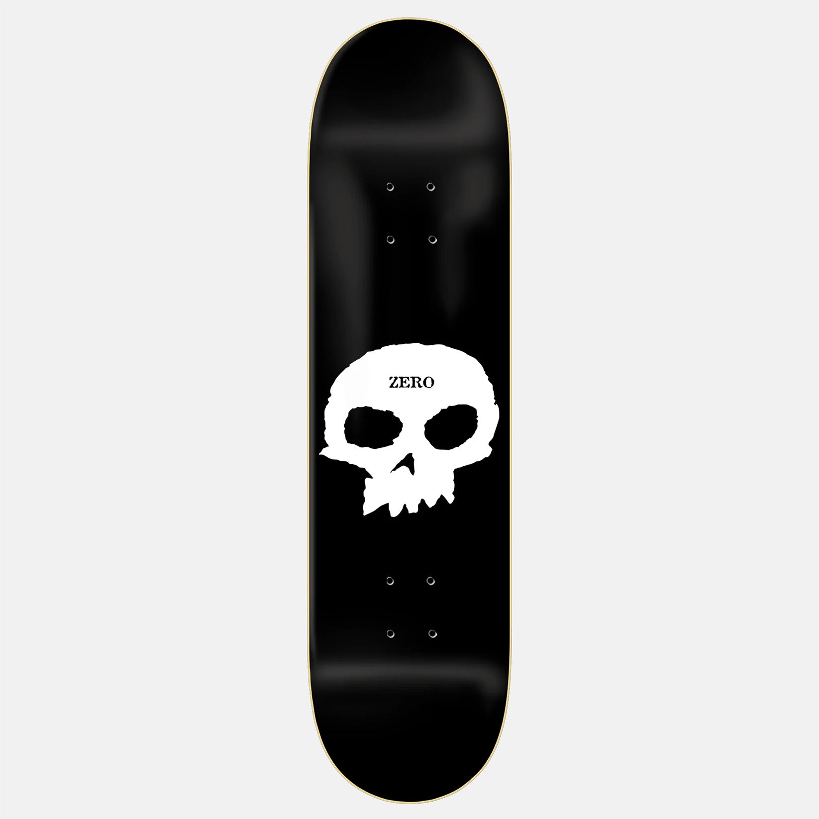 Zero Single Skull 8.5" Deck Schwarz Bild 1