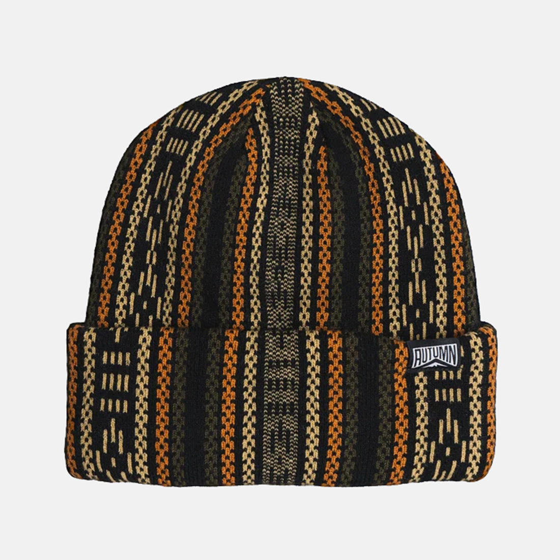 Autumn Knapsack Beanie - Black