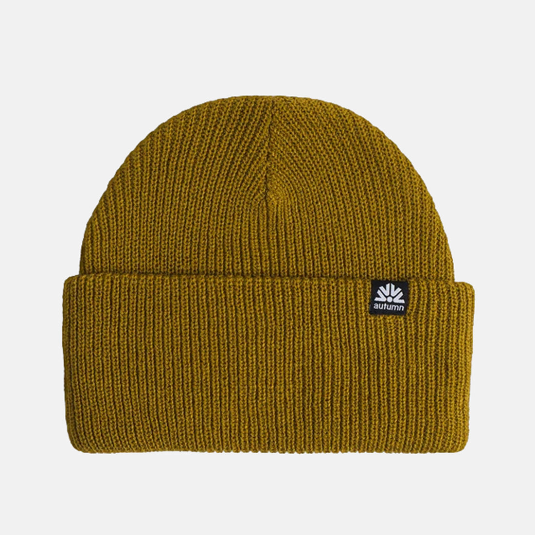 Autumn Simple Solid Beanie - Dijon