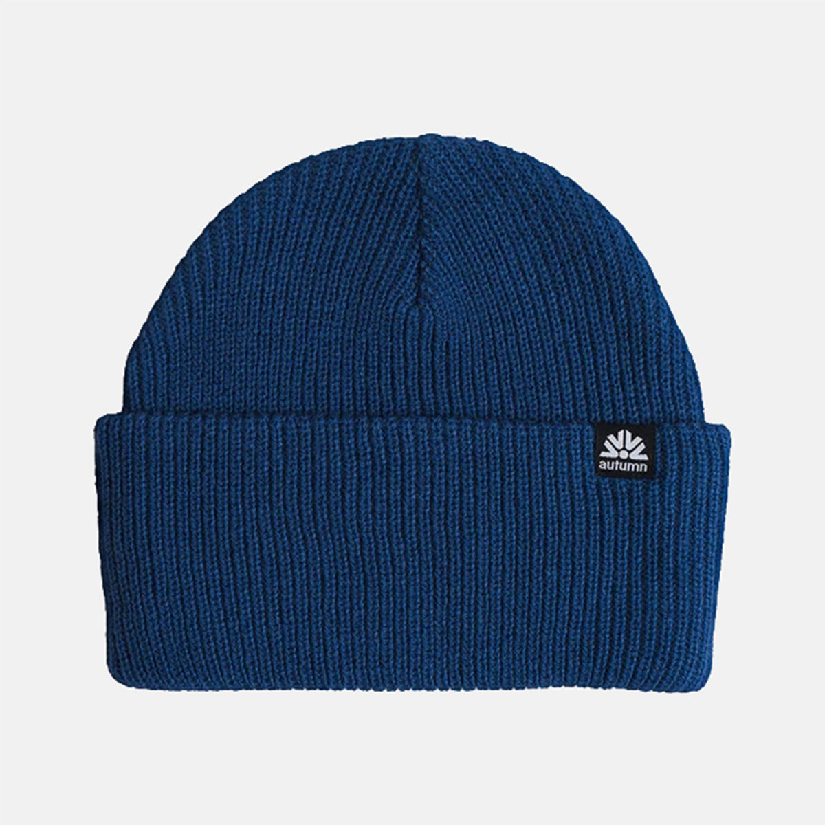 Autumn Simple Solid Beanie - Very Blue