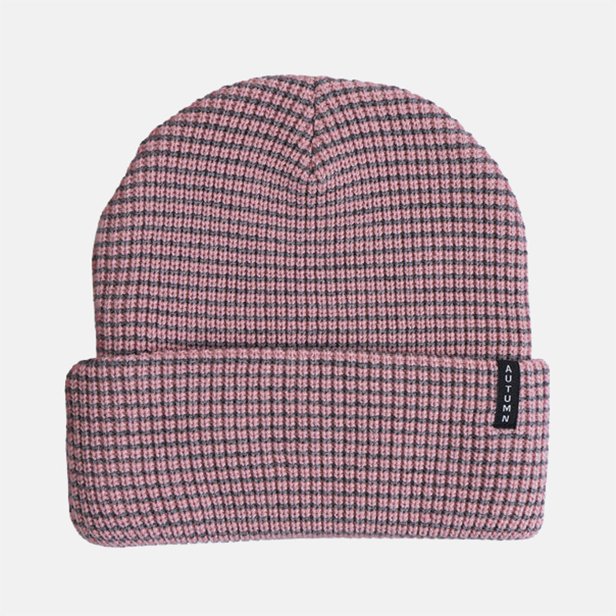Autumn Stripe Beanie - Pink