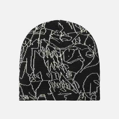 Carhartt WIP Blinkerfluid Beanie - Black / Wax