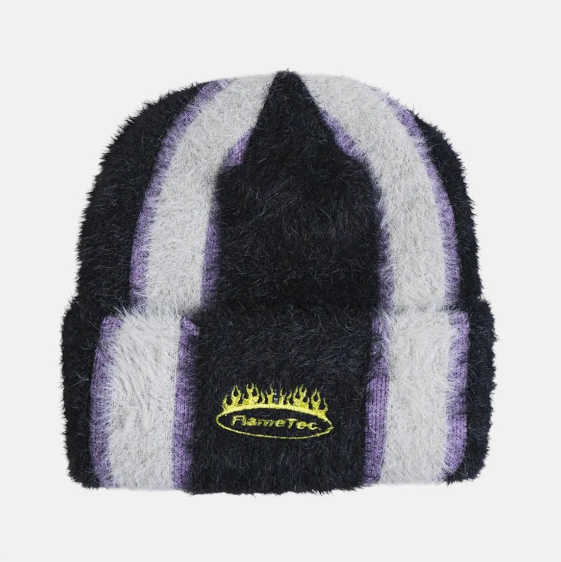 Corduroy Flametec Mohair Beanie - Black