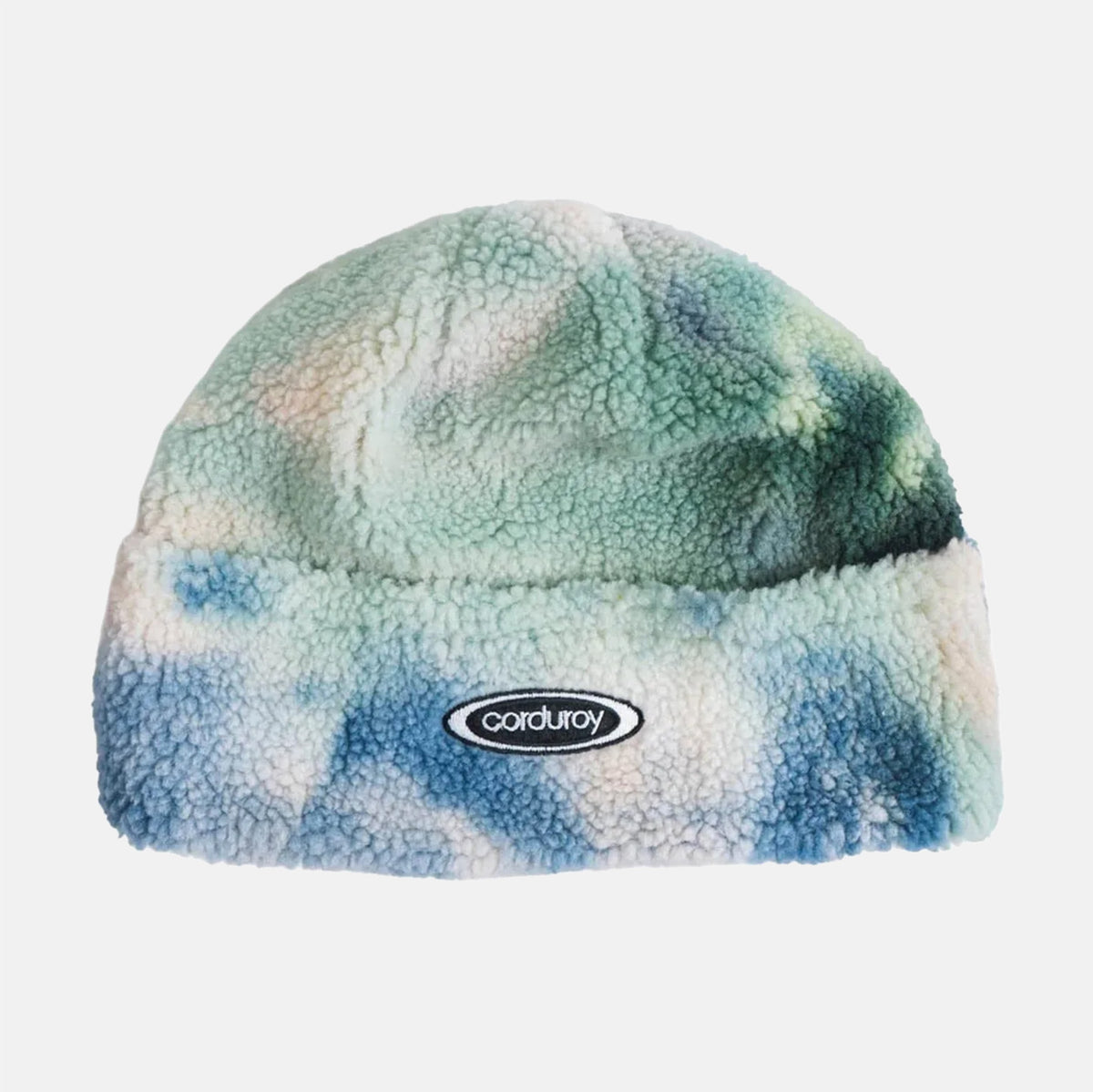 Corduroy Fleece Beanie - Bluejay