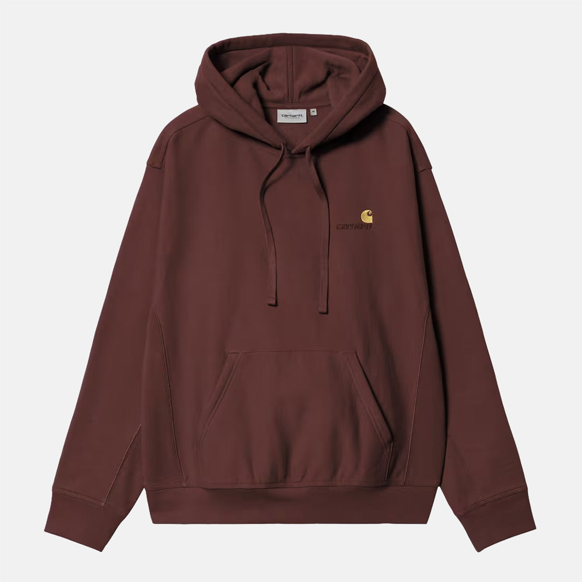 Carhartt WIP Hooded American Script Sweat - Amarone