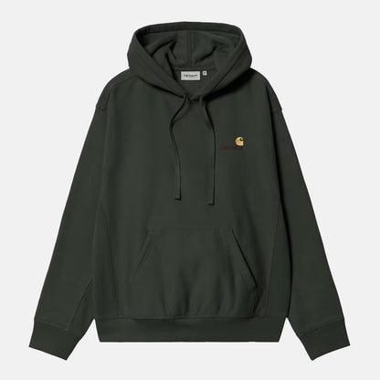 Carhartt WIP Hooded American Script Sweat - Raven