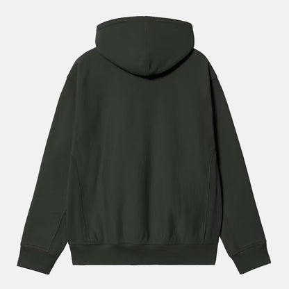Carhartt WIP Hooded American Script Sweat - Raven