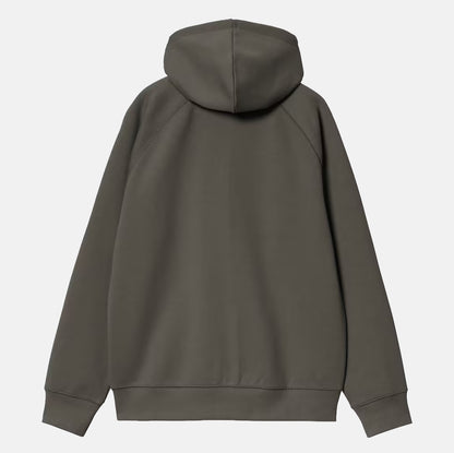 Carhartt WIP Hooded Chase Jacket - Shungite / Gold