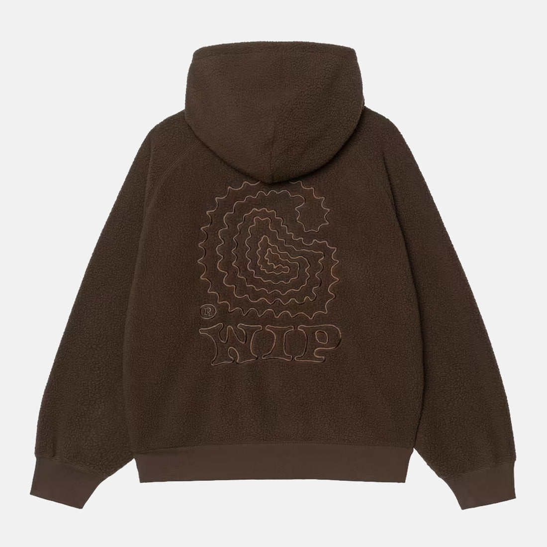 Carhartt WIP Hooded Limn C Fleece Sweat - Tobacco
