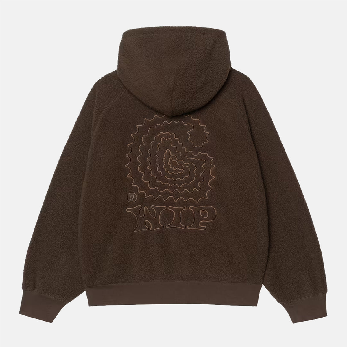 Carhartt WIP Hooded Limn C Fleece Sweat - Tobacco