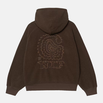 Carhartt WIP Hooded Limn C Fleece Sweat - Tobacco