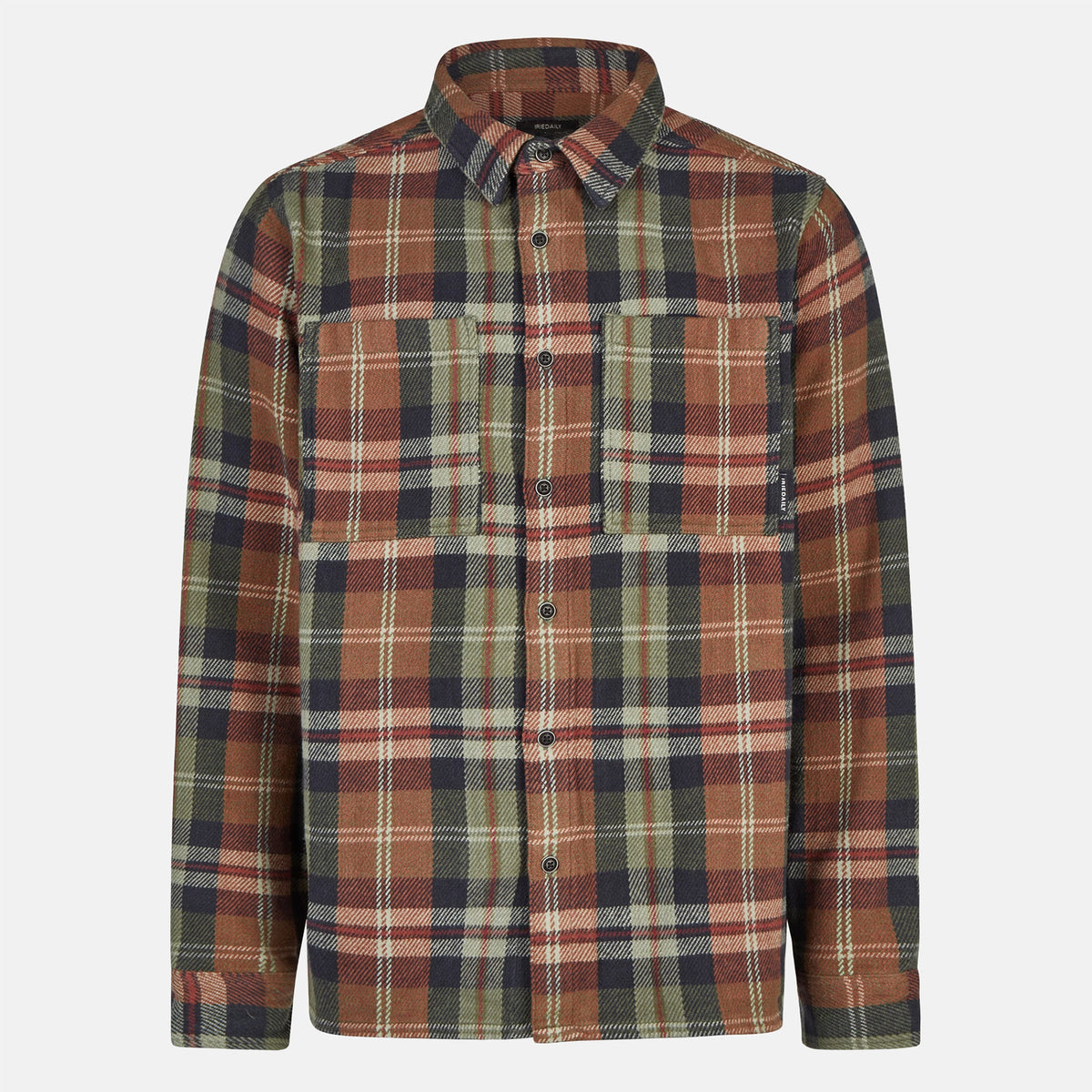 Iriedaily Chillax Lumber Shirt - Olive