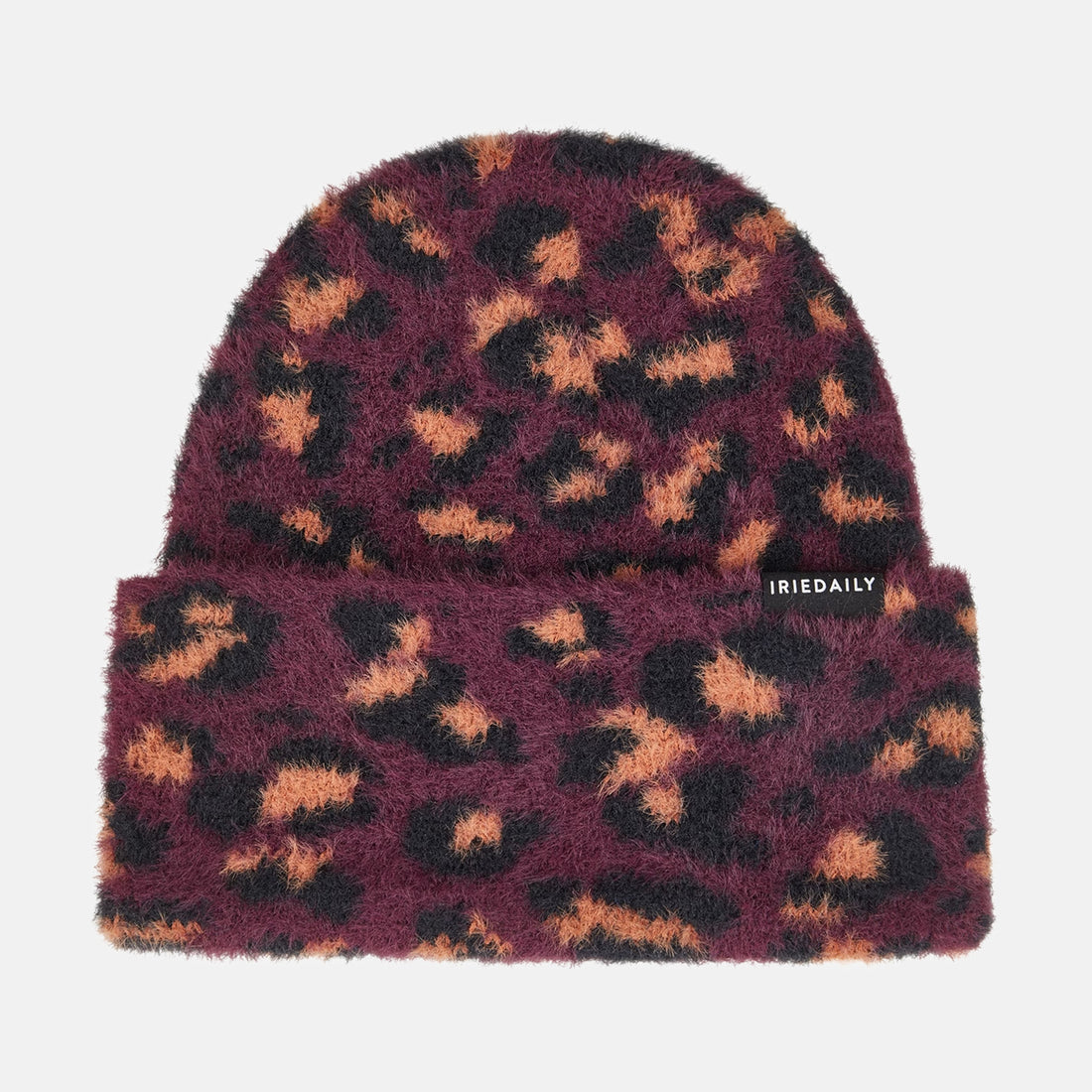 Iriedaily Fuzzy Feather Beanie - Leo Brown