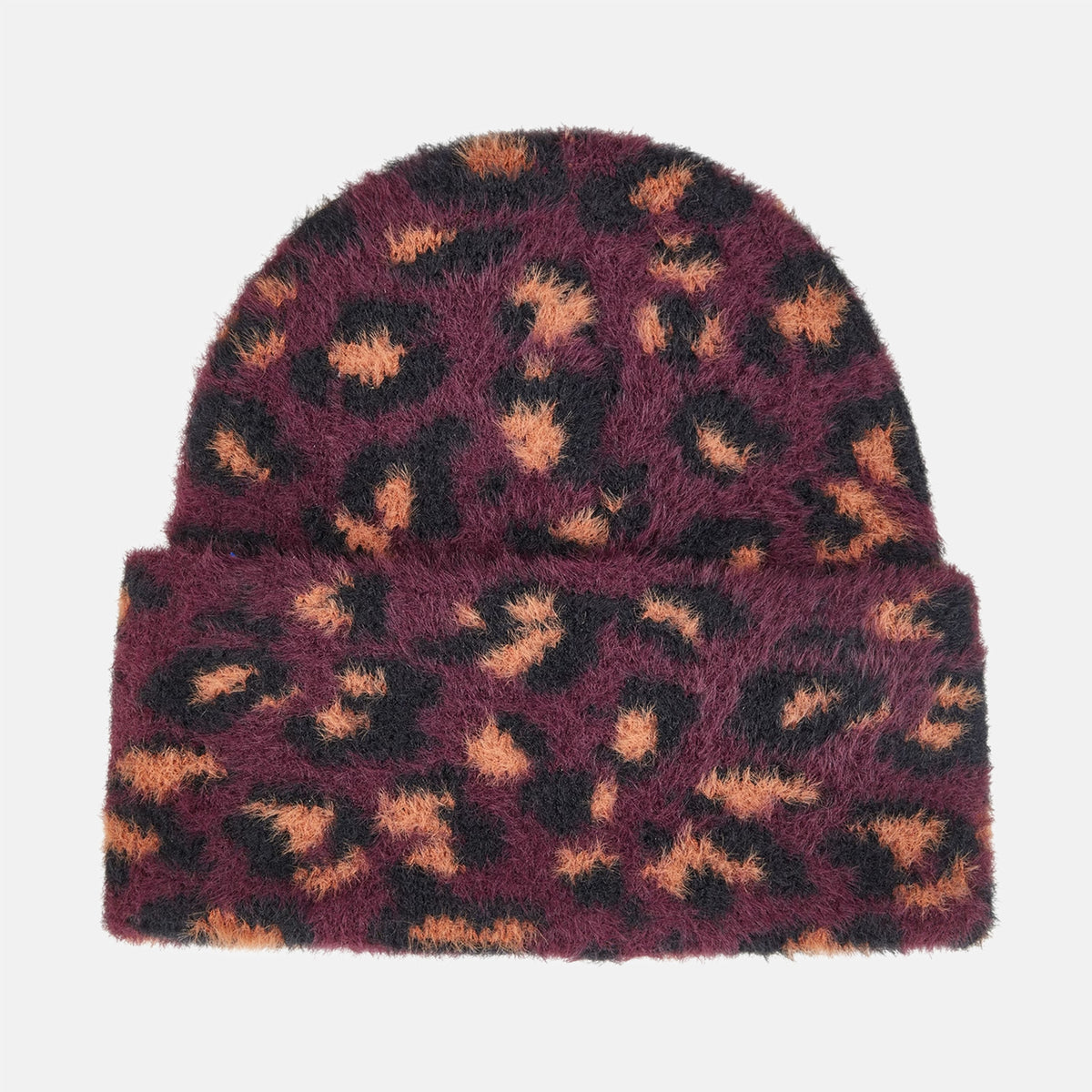 Iriedaily Fuzzy Feather Beanie - Leo Brown