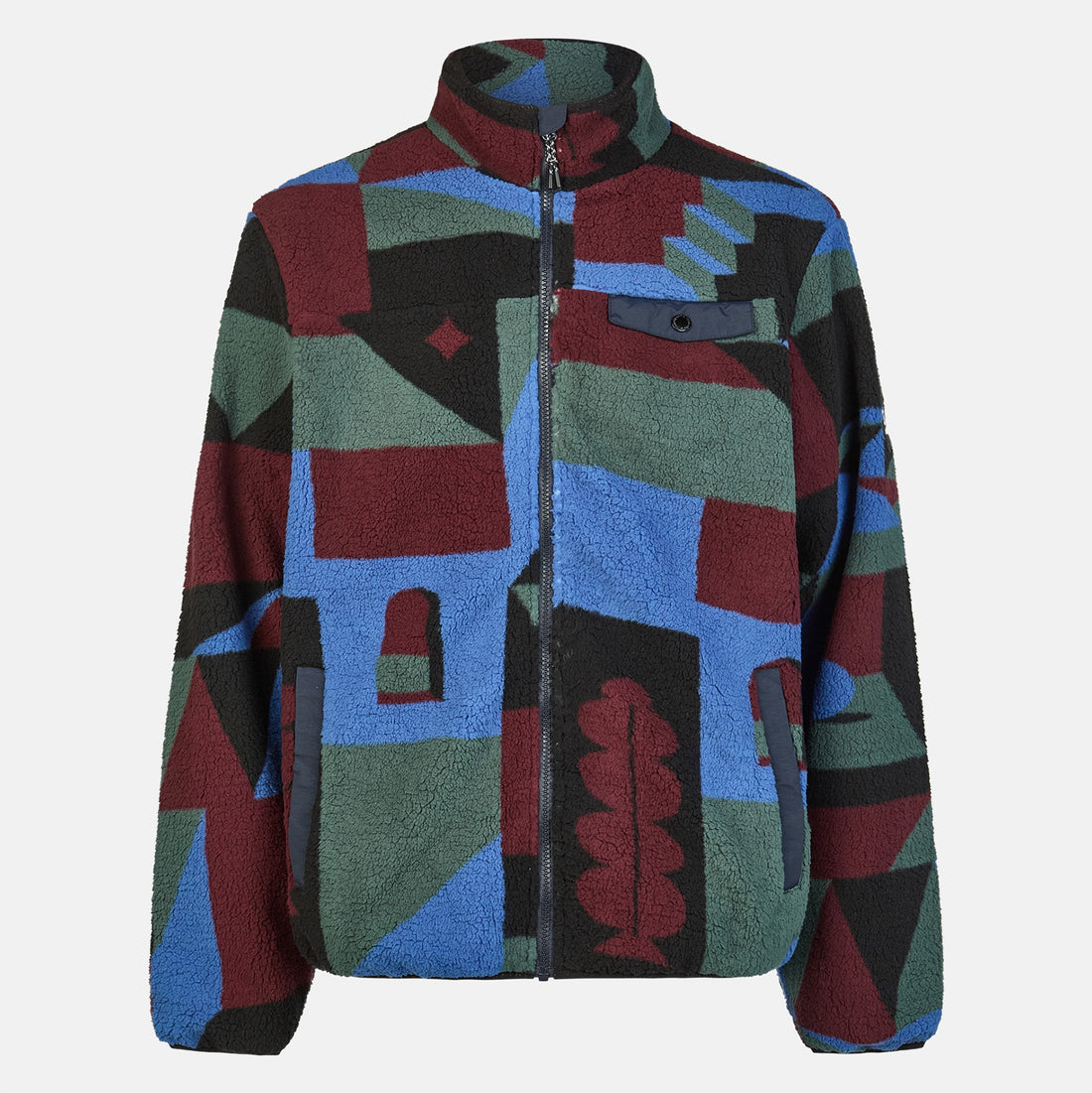 Iriedaily Insaneia Jacket - Green / Blue