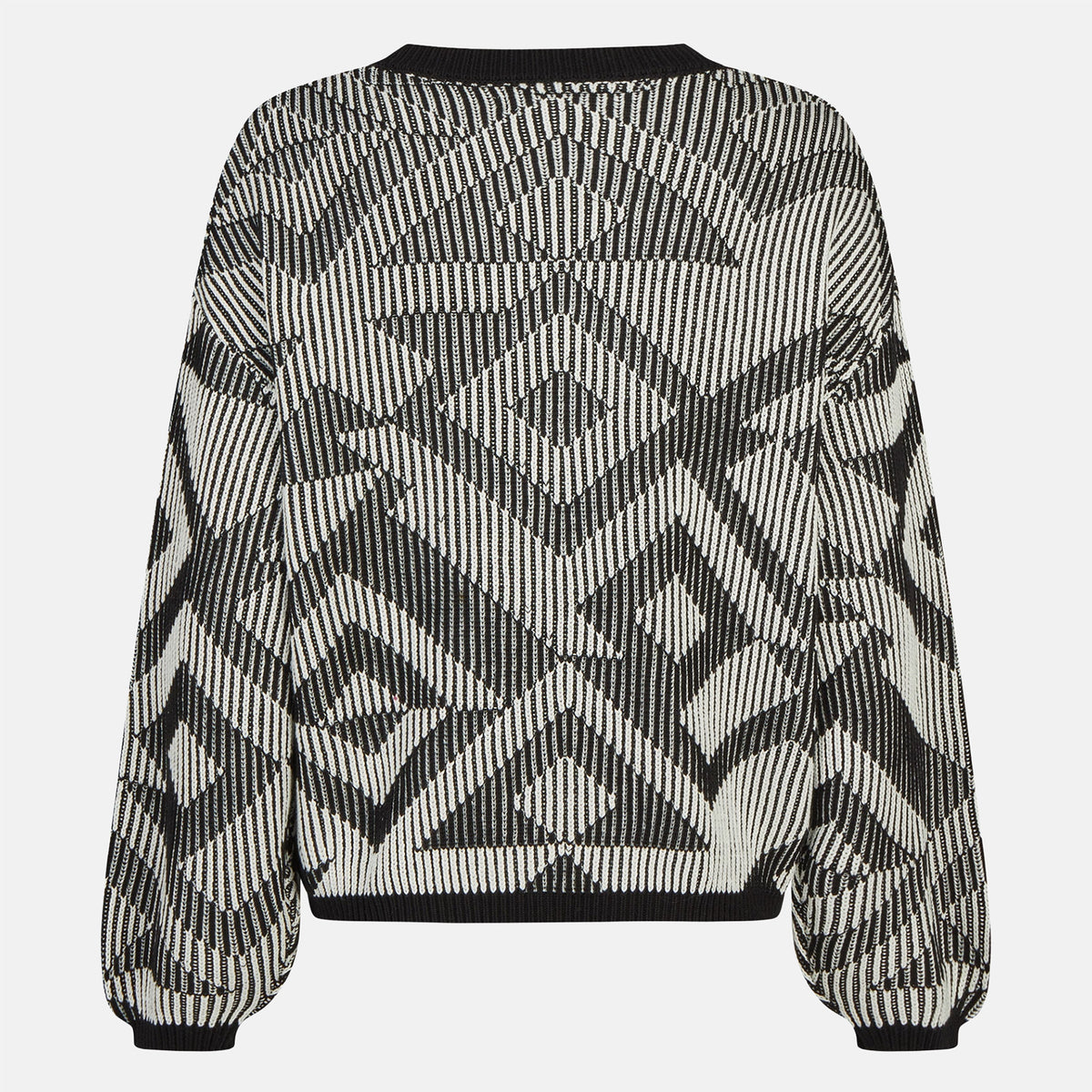 Iriedaily W´ Ribby Knit - Black / White
