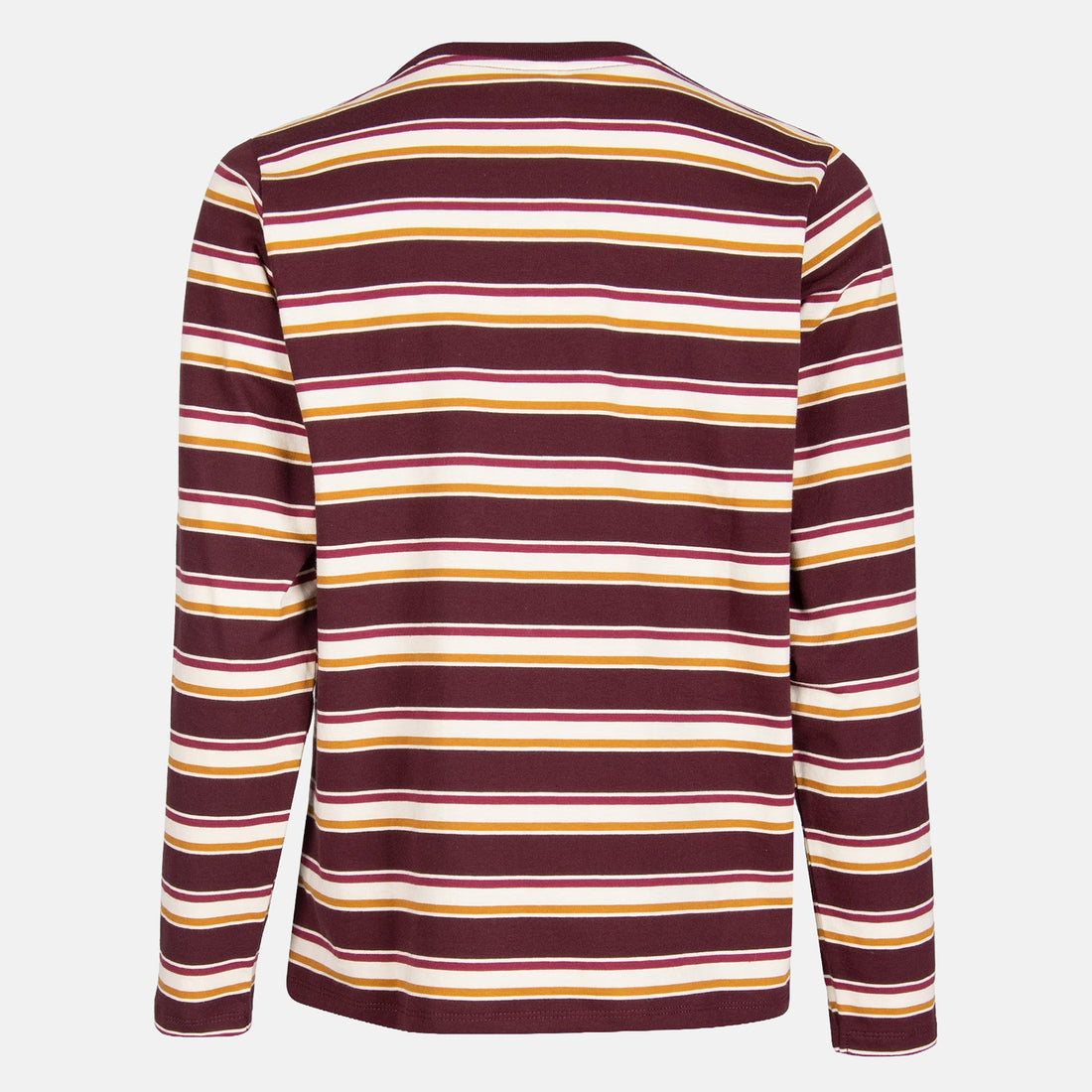 Iriedaily W´ Stripe Basic LS - Red Wine