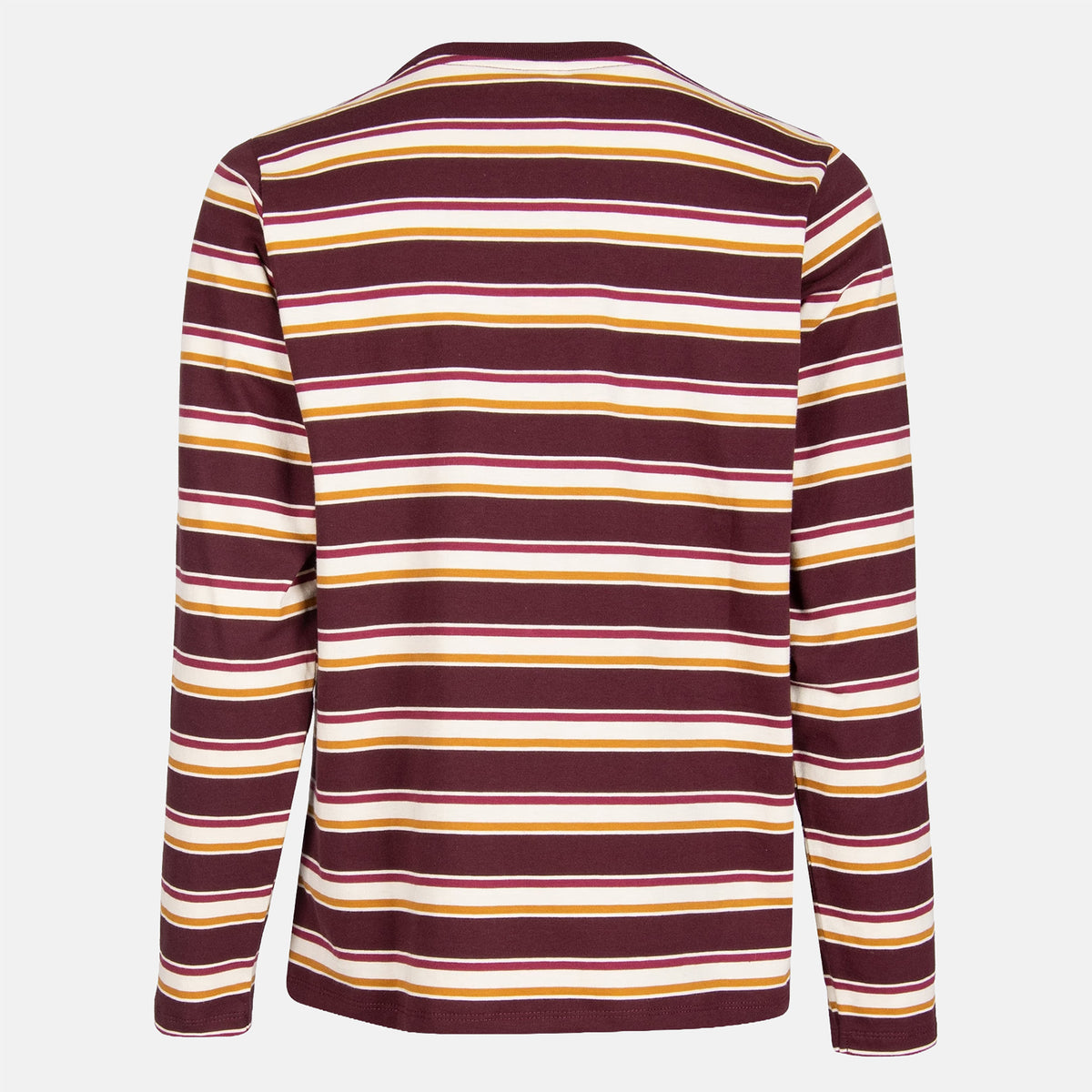 Iriedaily W´ Stripe Basic LS - Red Wine
