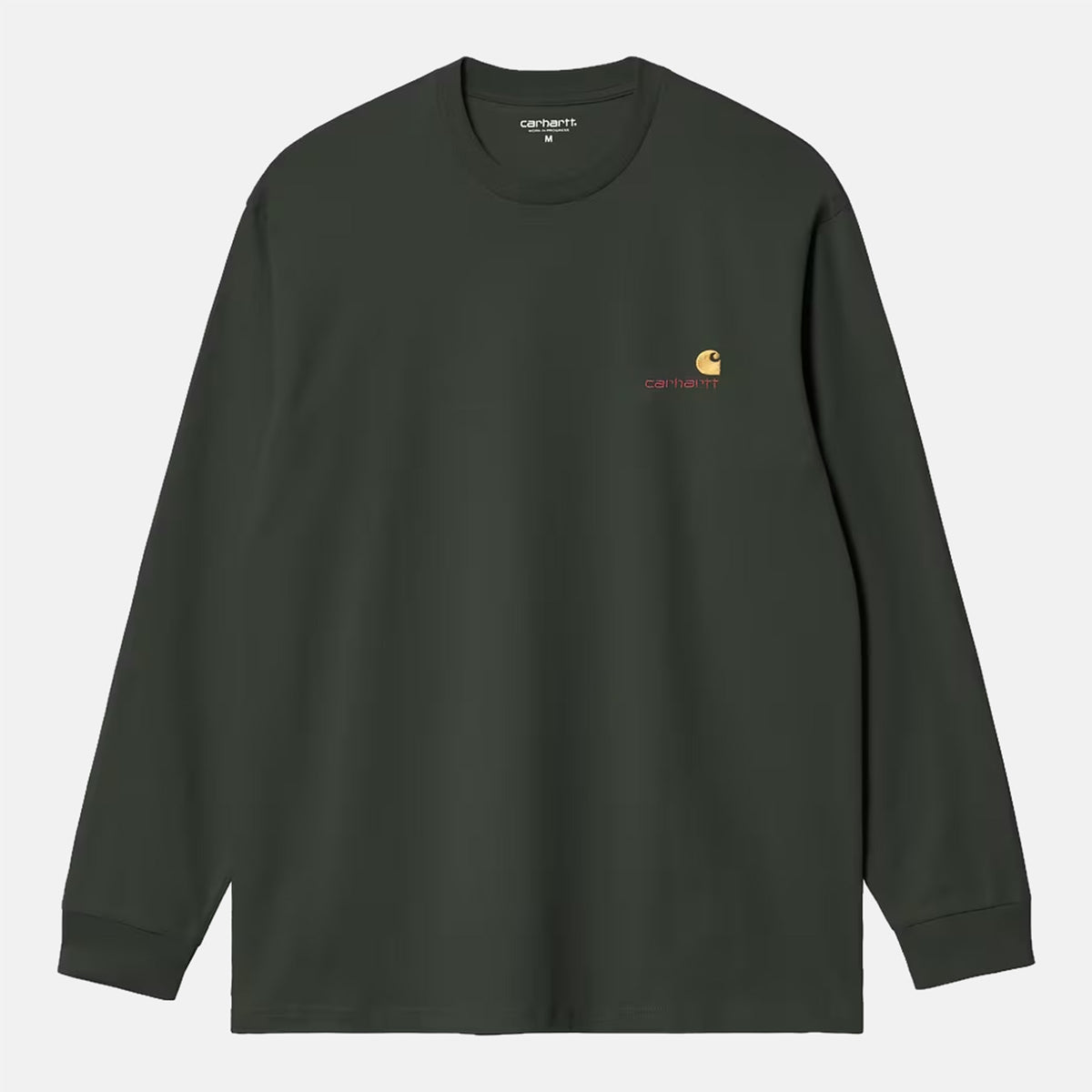 Carhartt WIP American Script Longsleeve - Raven