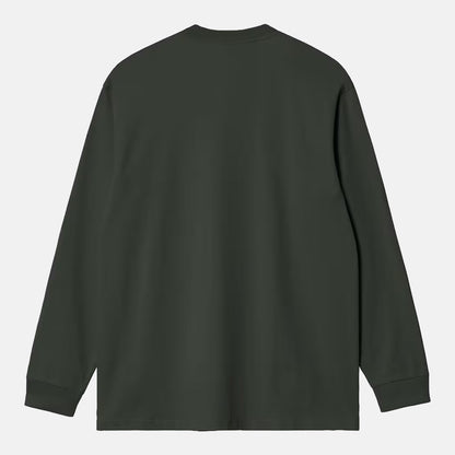 Carhartt WIP American Script Longsleeve - Raven