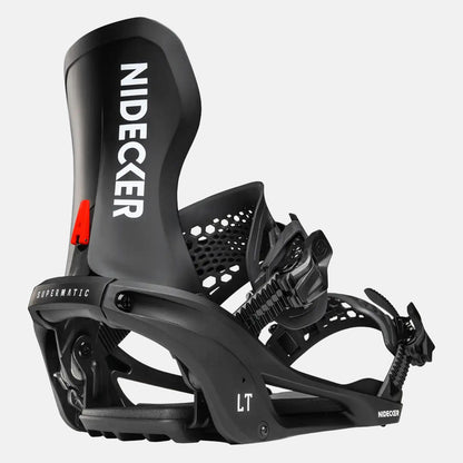 Nidecker LT Supermatic Snowboardbindung - Black