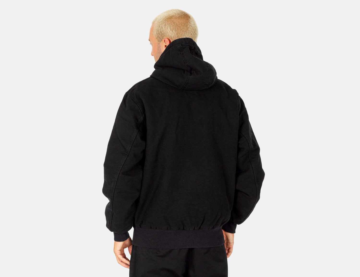 Carhartt WIP OG Active Jacke - Black Aged Canvas - Blowout Skateshop