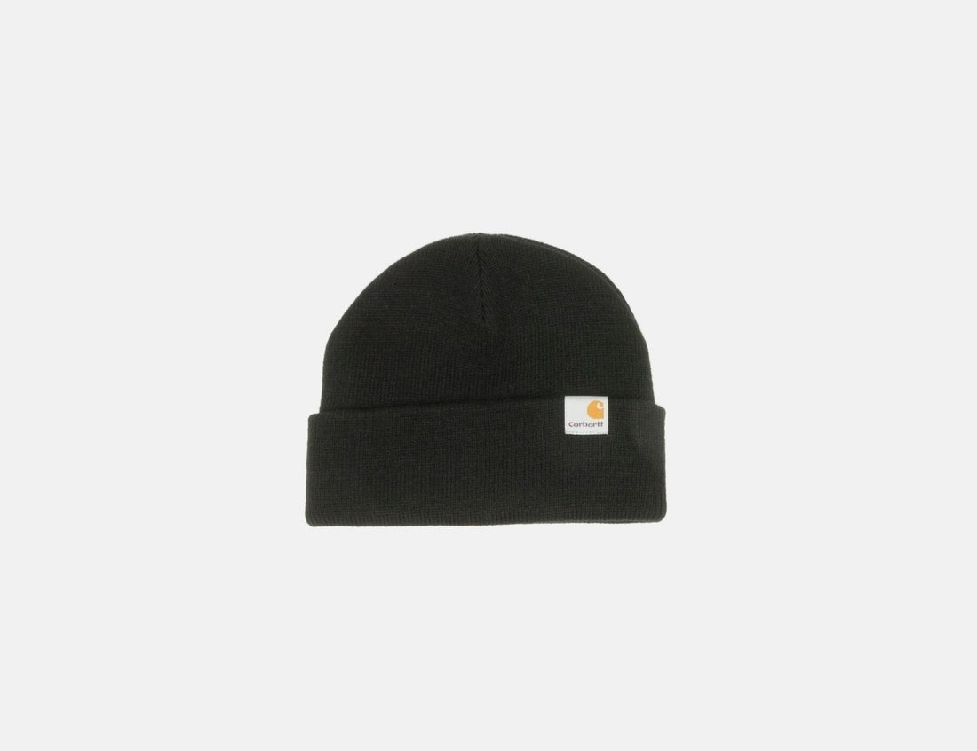 Carhartt WIP Stratus Low Beanie - Black - Blowout Skateshop