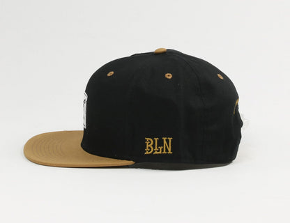 Iriedaily Daily Contra Snapback Cap - Black - Blowout Skateshop