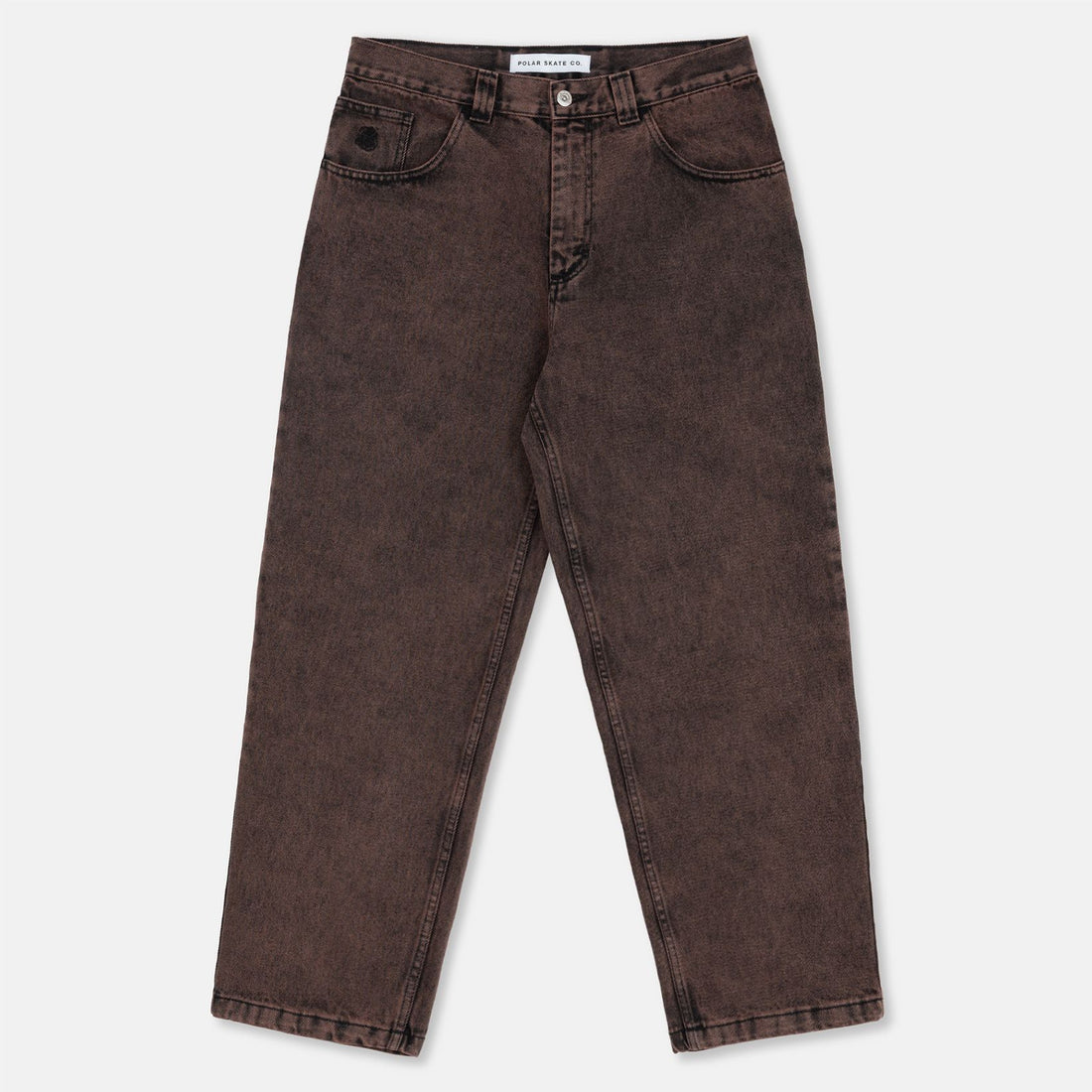 Polar Skate Co. 93! Denim Pants  - Mud Brown - Blowout Skateshop