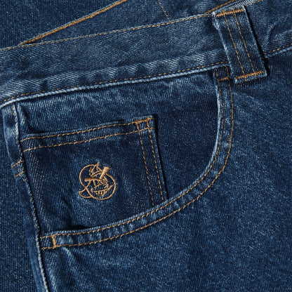 Polar Skate Co. 93! Denim Pants  - Dark Blue - Blowout Skateshop