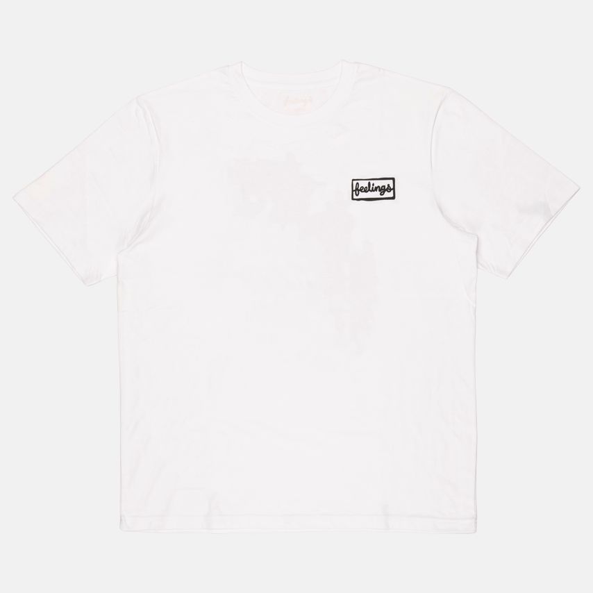 And Feelings Flower T-Shirt - White - Blowout Skateshop