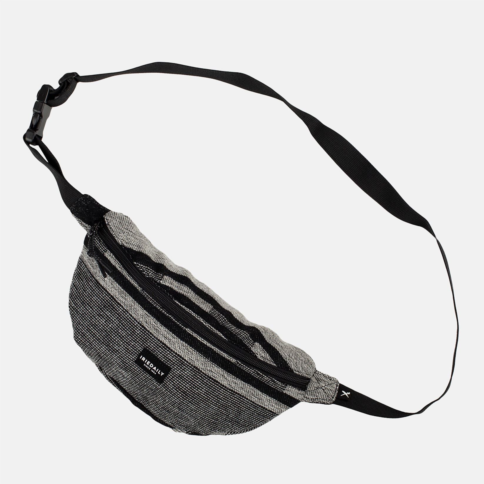 Iriedaily Santania Hipbag - Black / White - Blowout Skateshop